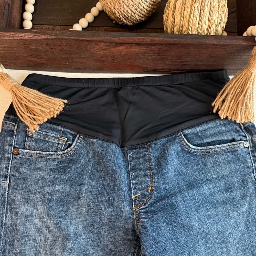 Maternity (COH) Citizens Of Humanity Blue Straight Leg Jeans - Picture 7 of 12